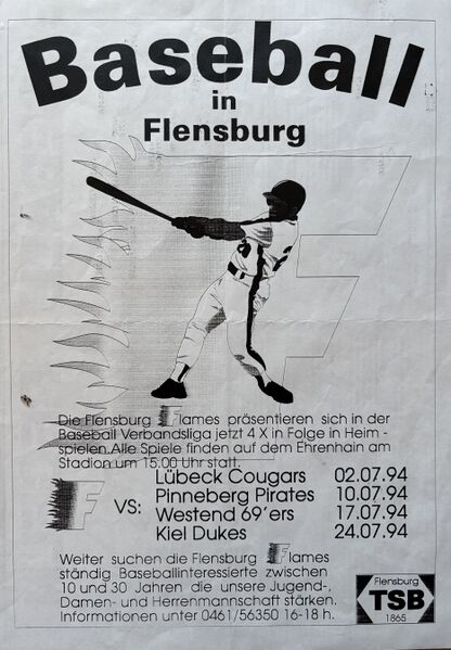 Datei:1994 Heimspiele als Flames.jpg